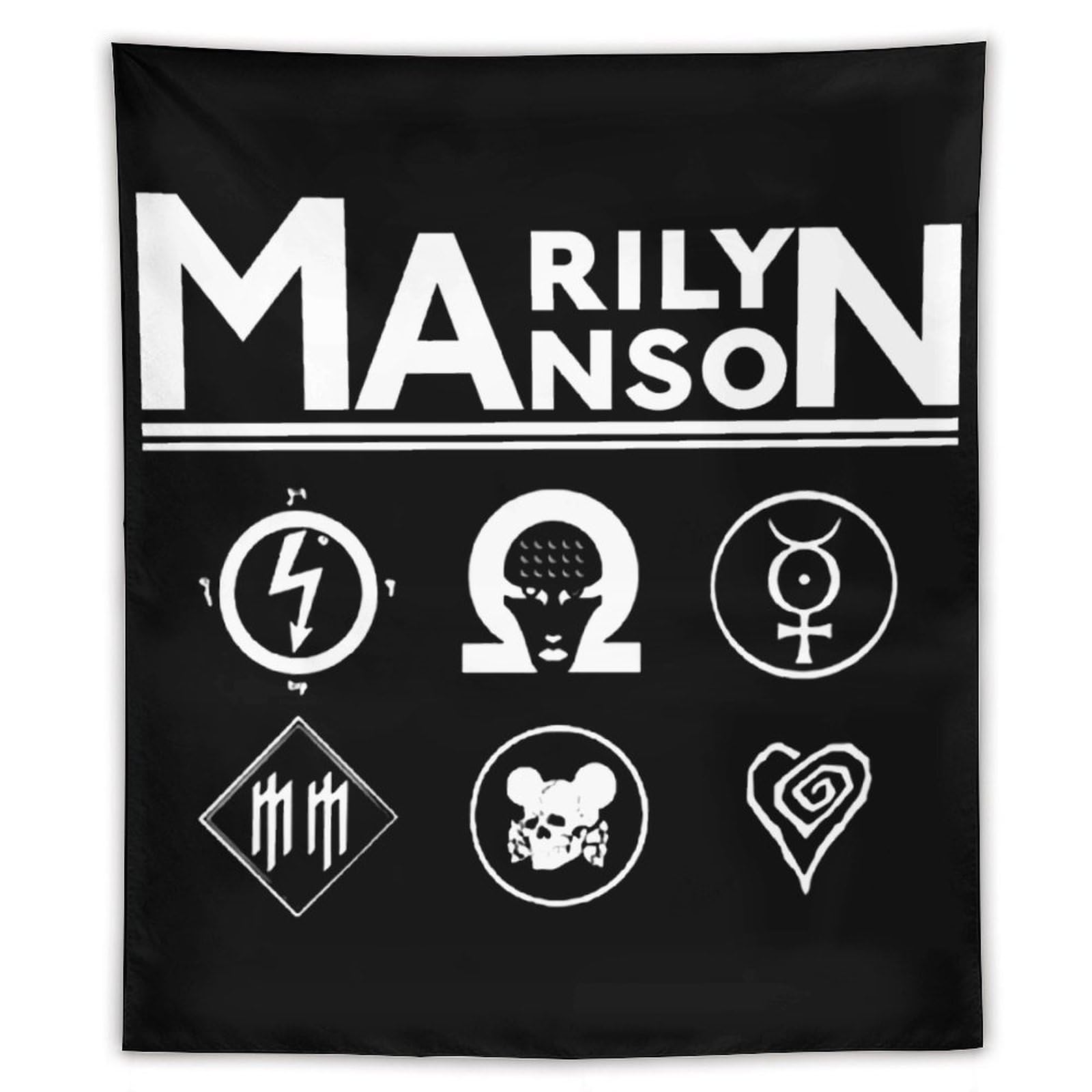 Amazon.co.jp: Marilyn Manson マリリン・マンソン タペストリー